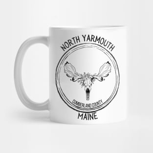 North Yarmouth Maine Moose Mug